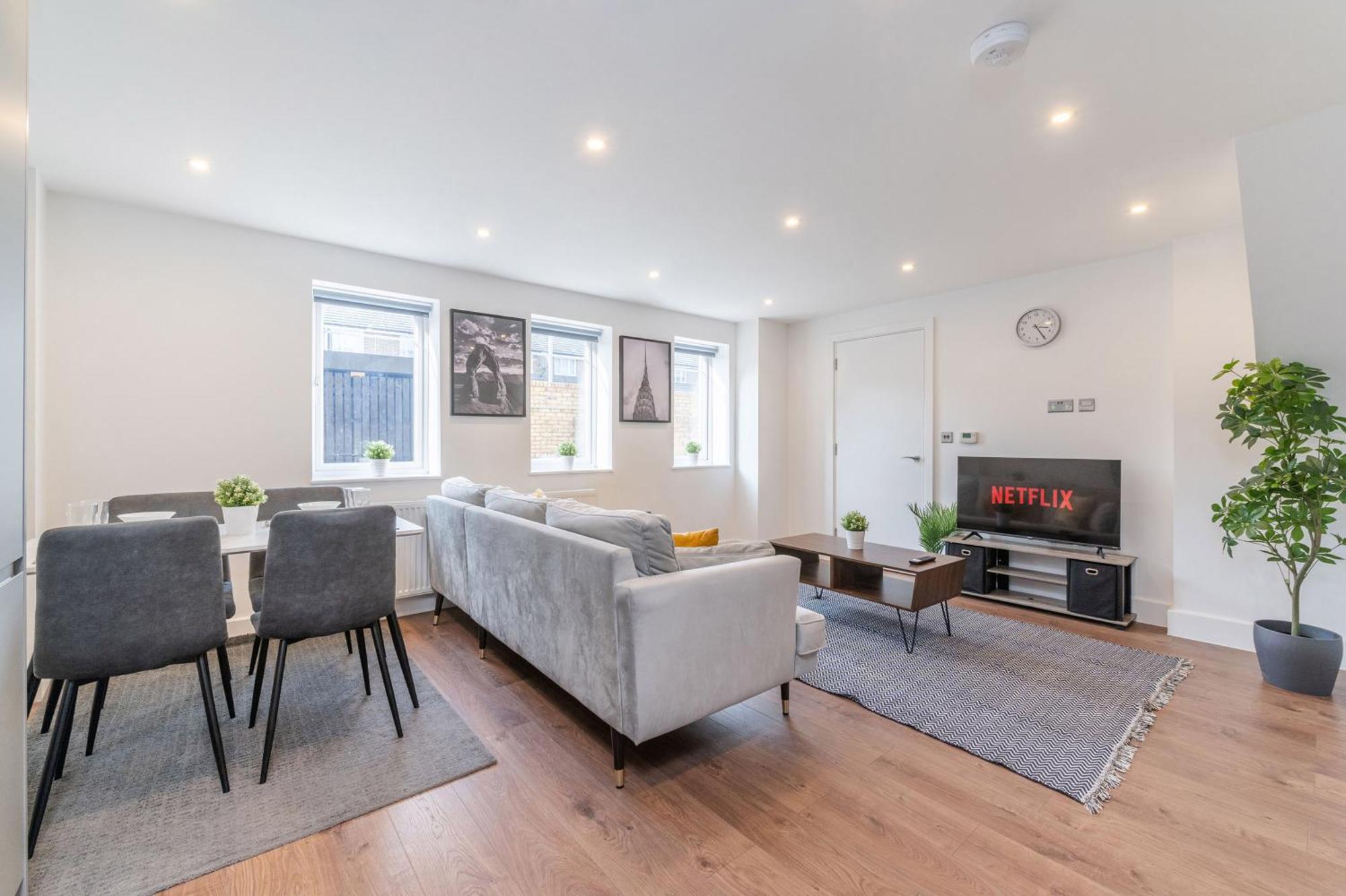 Modern London Home - 2 Bedrooms 2 Bath - Battersea, Vauxhall & Nine Elms Station Eksteriør billede