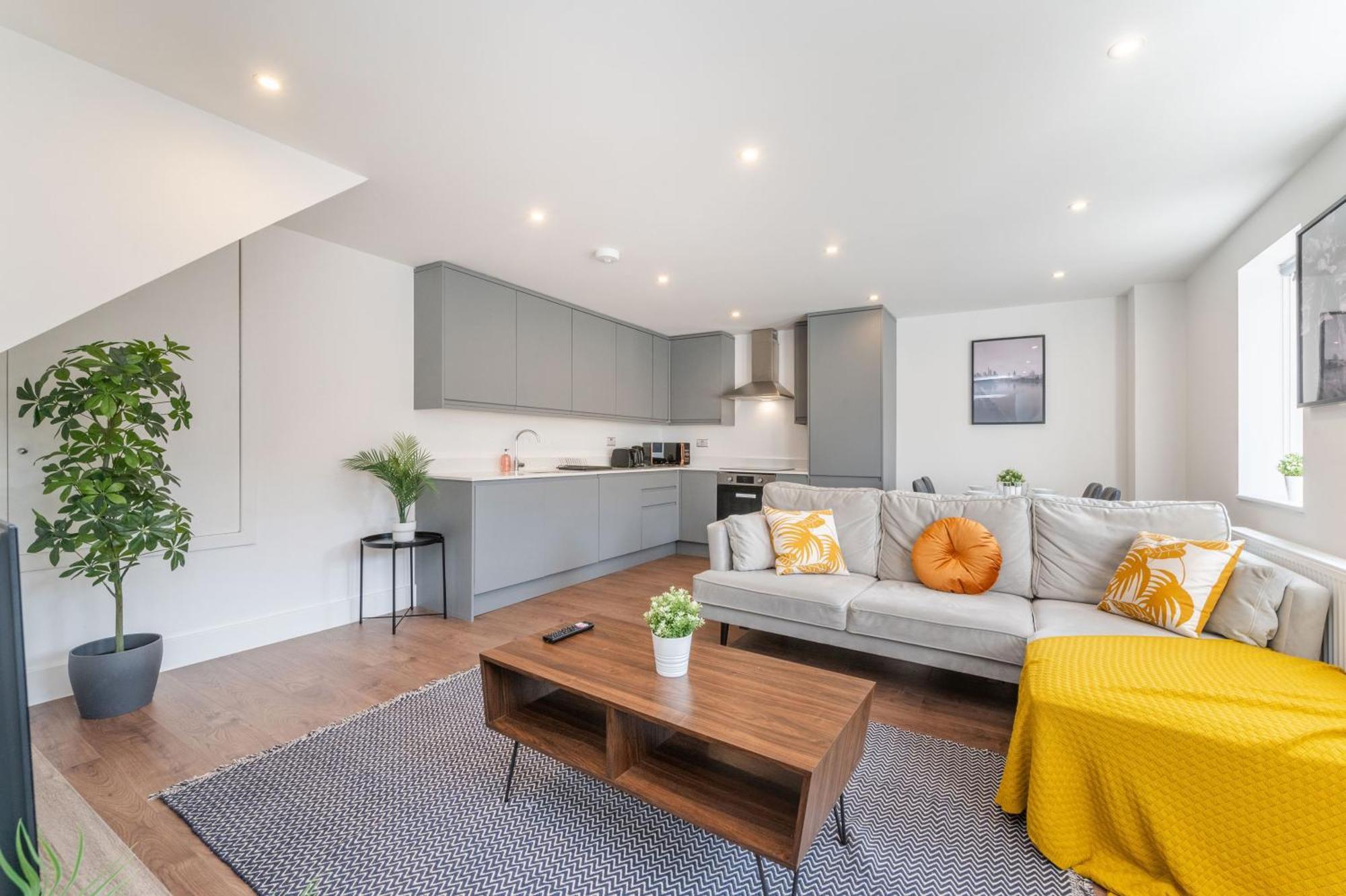 Modern London Home - 2 Bedrooms 2 Bath - Battersea, Vauxhall & Nine Elms Station Eksteriør billede